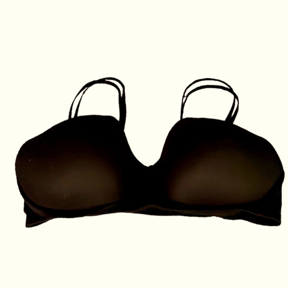 Size 38DD Black Aerie Real Sunnie bra